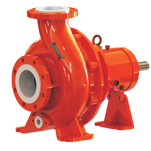 Non metallic lined pump